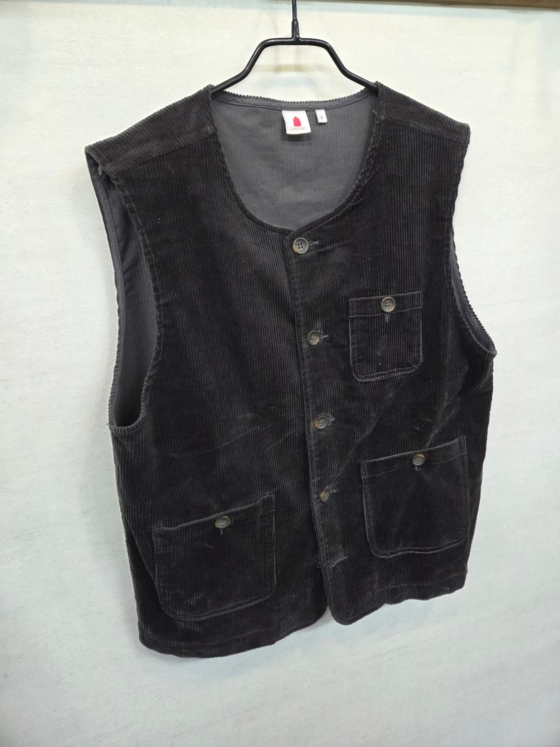 꼬모니노즈 코듀로이 조끼 m 상품이미지4