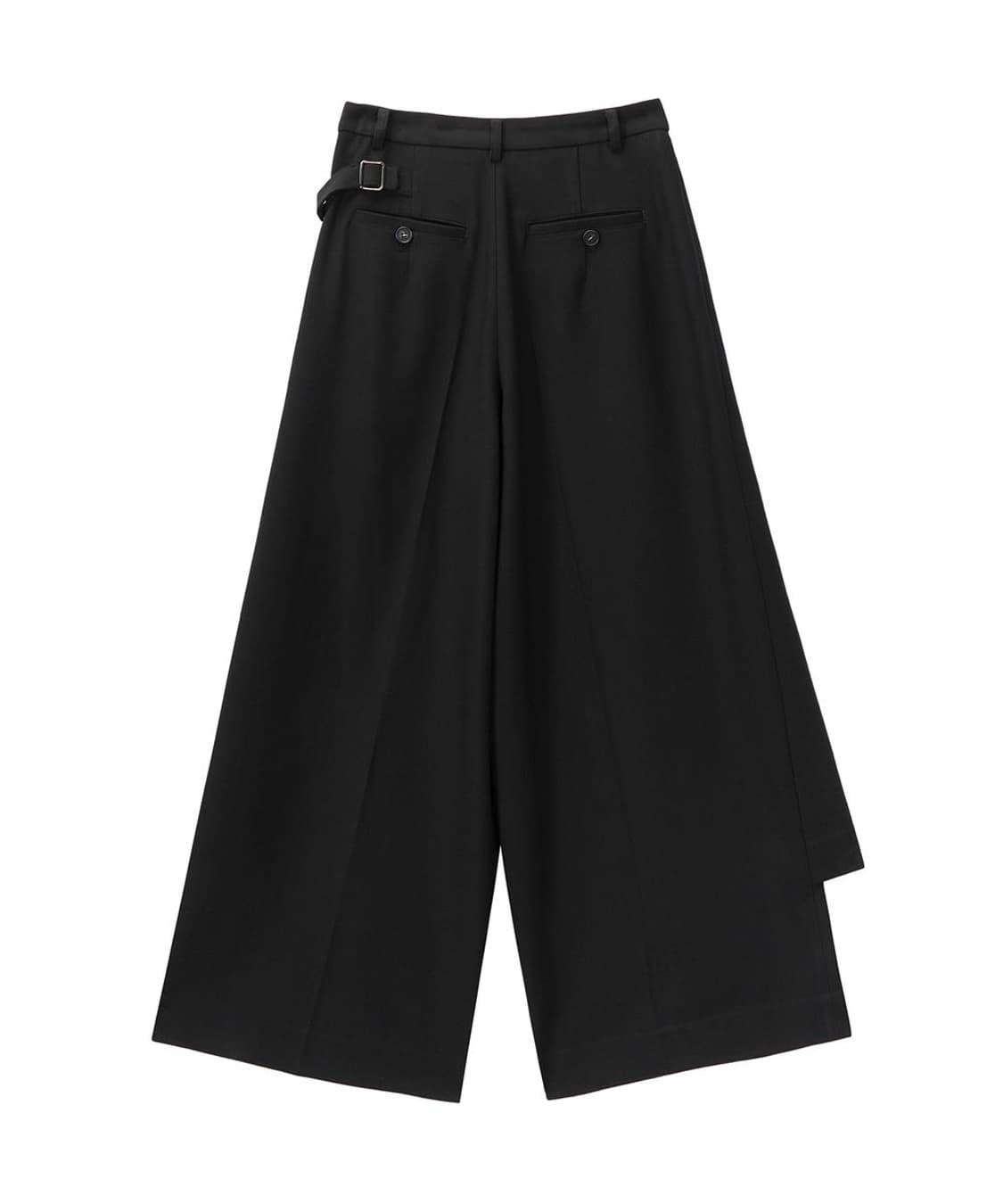 트리밍버드 사이드 버클 랩 스커트 팬츠  상품이미지4