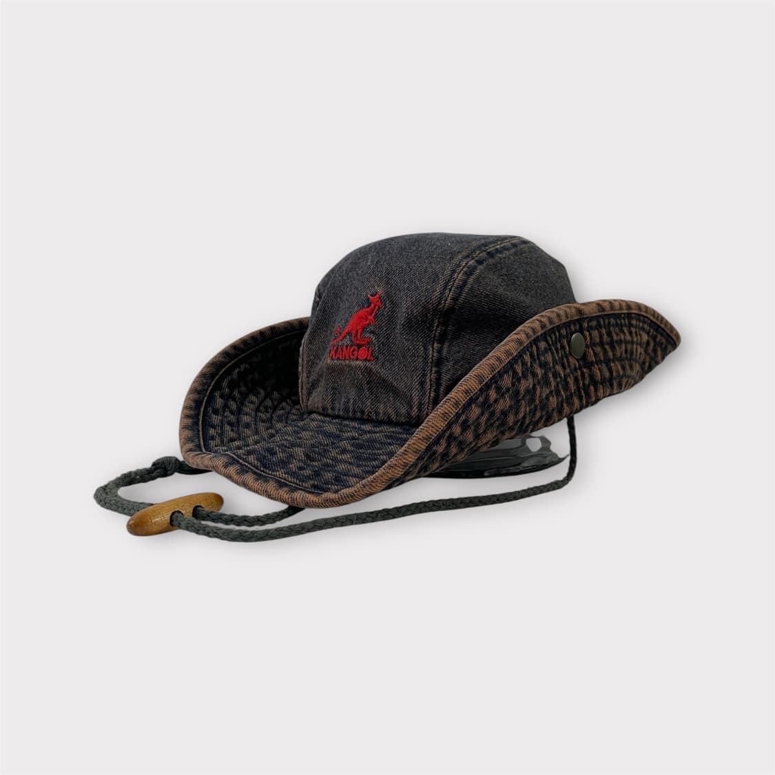 캉골 빈티지 데님 워시드 버킷햇 (1745) 상품이미지5