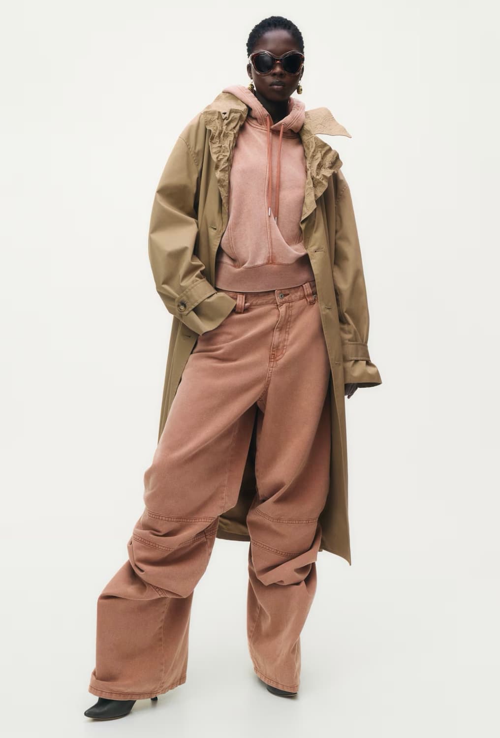 글렌마틴스 H&M 디테일 턱 팬츠 38 (할인 11/8일까지) 상품이미지1