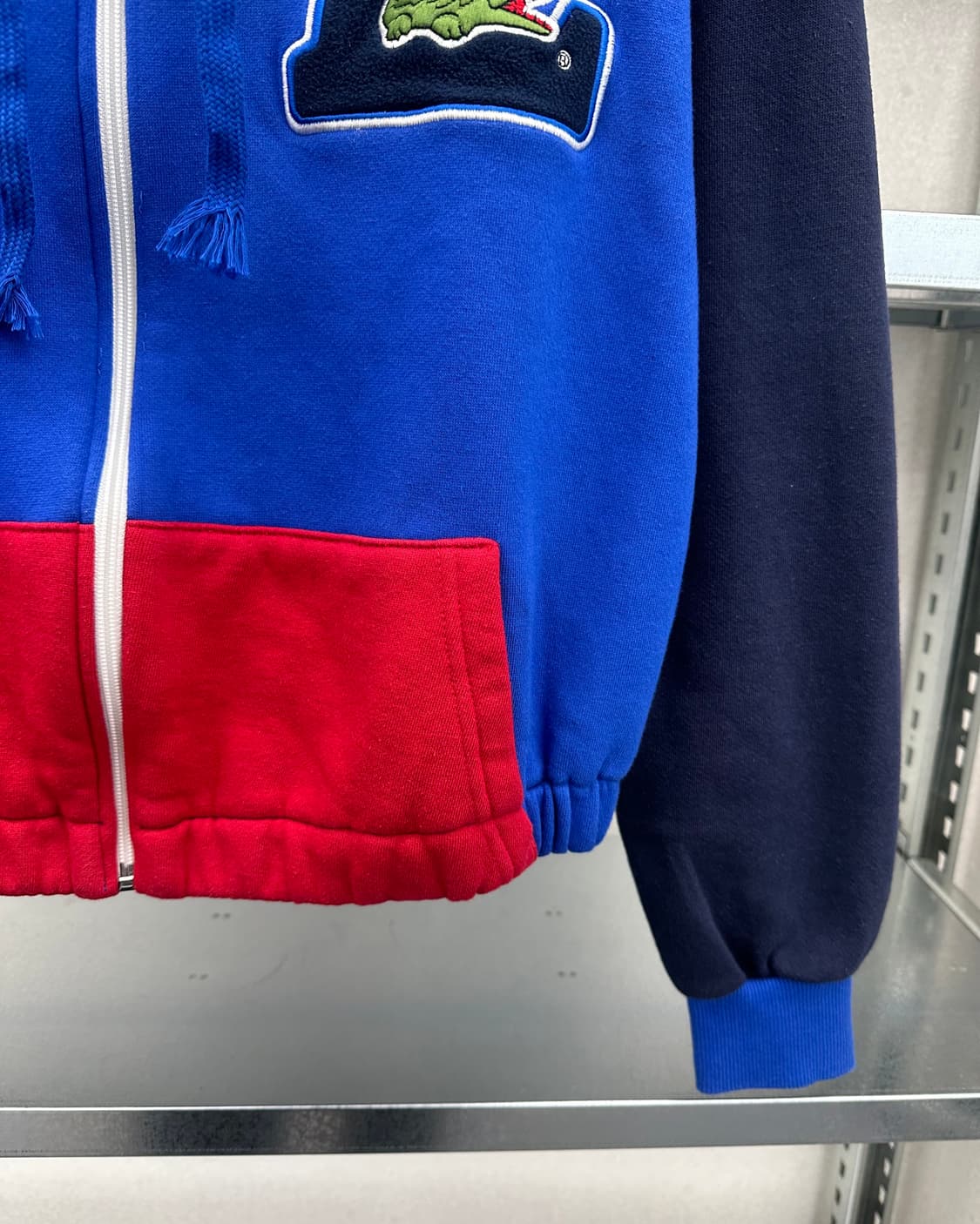 (WOMEN)라코스테 크롭 후드집업-M1478 상품이미지5