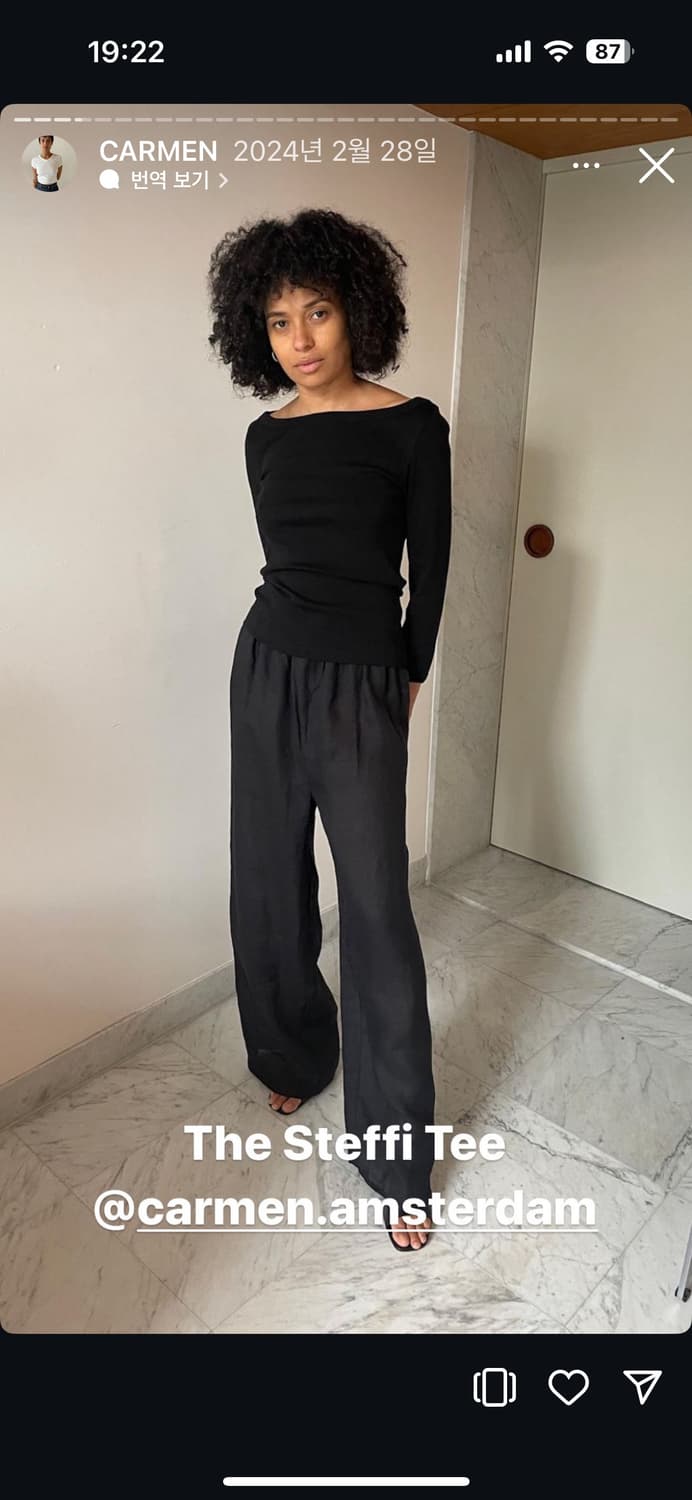 flore flore steffi tee  /샵아모멘토 lfm 상품이미지3