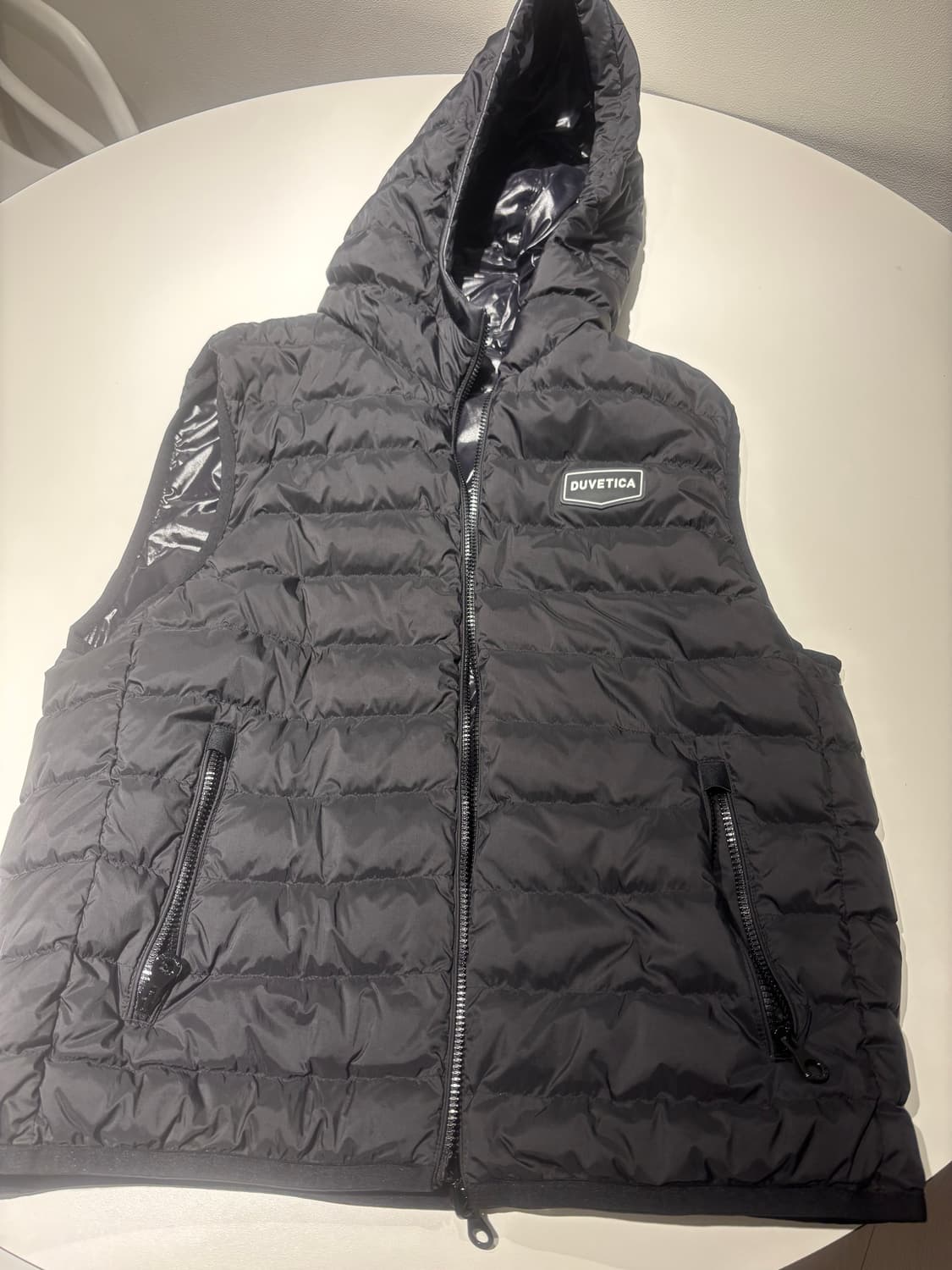 (미착용) 듀베티카 남성 구스 패딩조끼 50 상품이미지1
