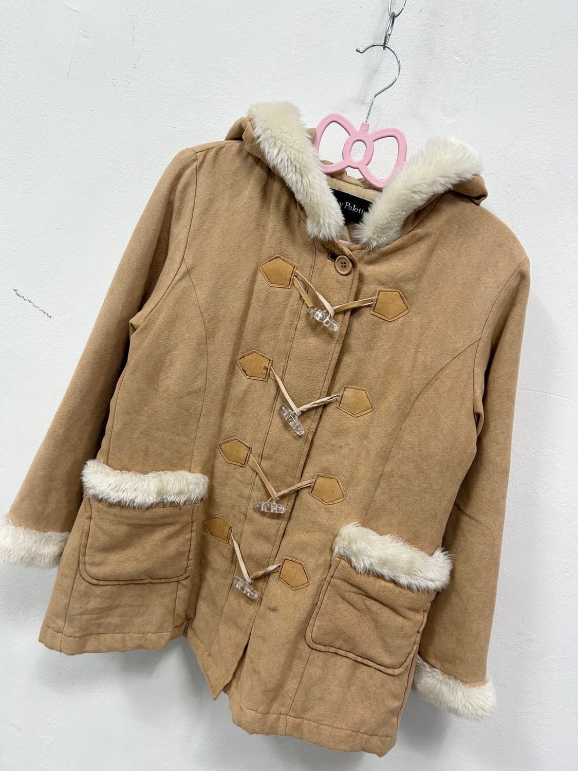 [PINKY PALETTE] 라떼갸루 리락쿠마 폭닥 떡볶이 코트 상품이미지6