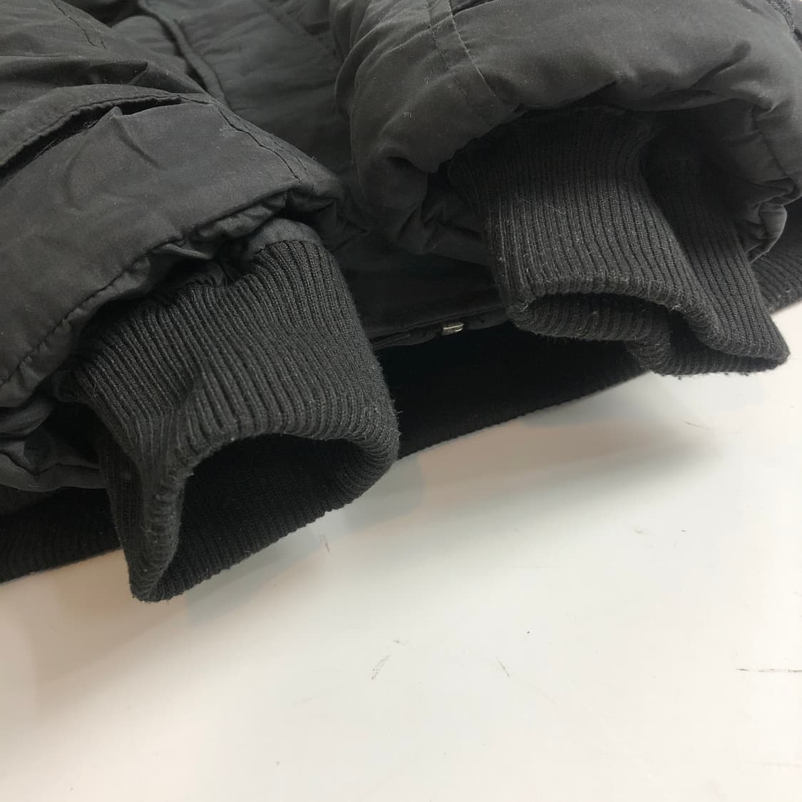 웰스프링 너구리퍼 다운 패딩 L 상품이미지7