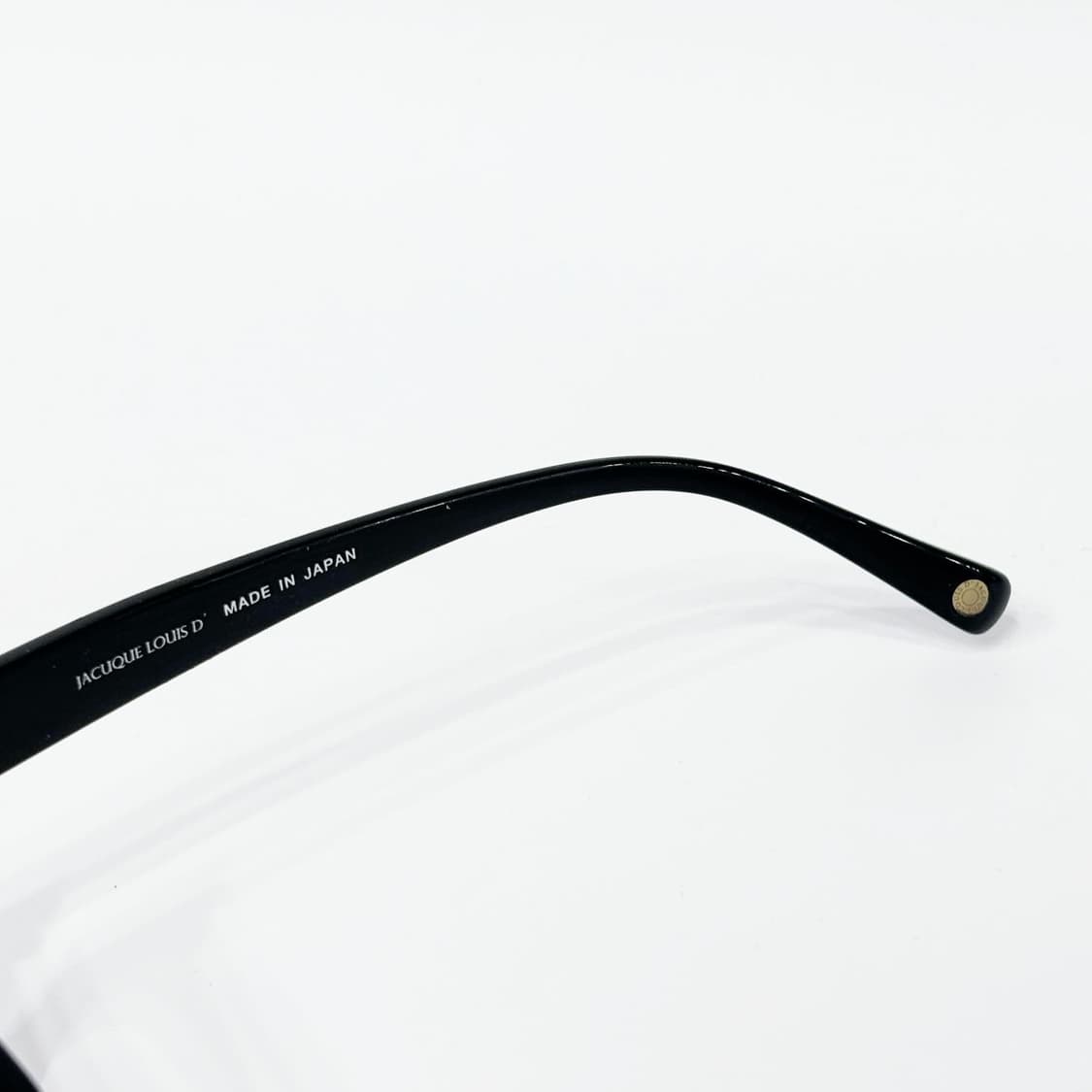 JACUQUE LOUIS D’ 블랙 뿔테 데드스탁 빈티지안경 상품이미지3