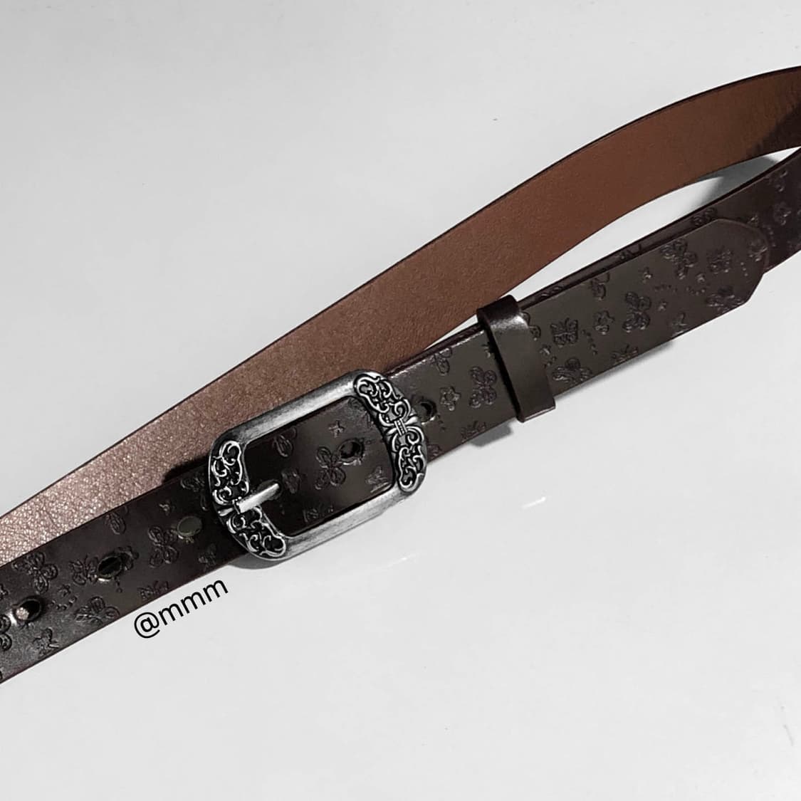 [Unisex] 에스닉 웨스턴 벨트 브라운 상품이미지8