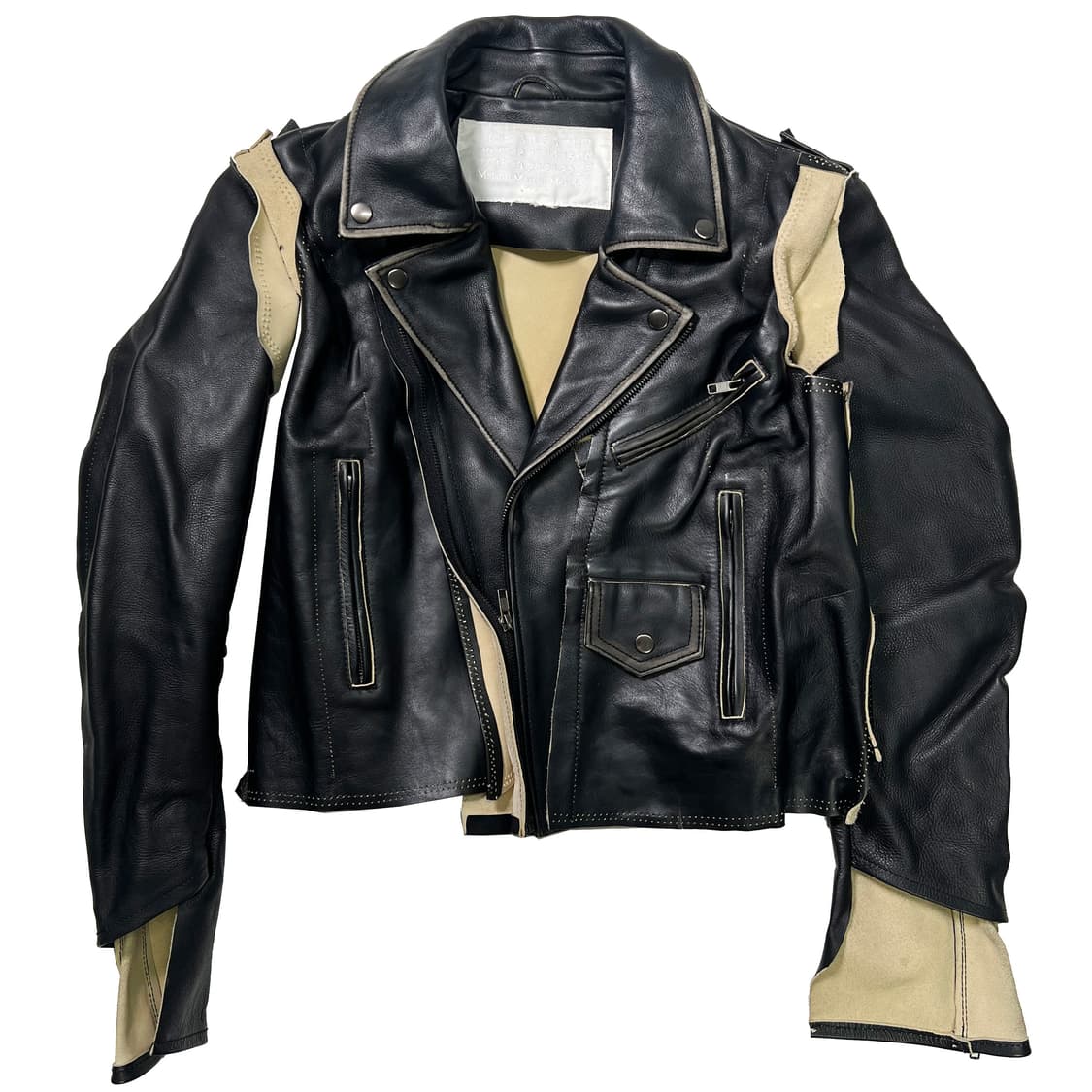 메종 마르지엘라 X H&M 레더 바이커 자켓 (32) 상품이미지1