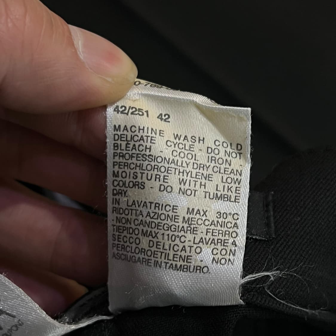  막스마라 다크 슬랙스 y14277 상품이미지8