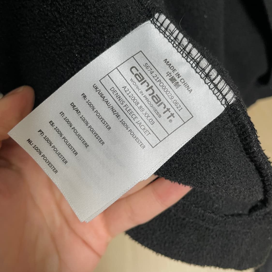 칼하트 후리스 L 상품이미지4