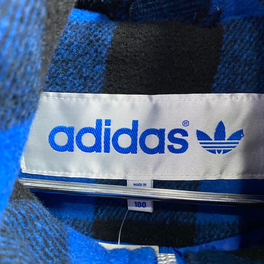 아디다스 파이어버드 체크 울 집업 b3376 상품이미지4