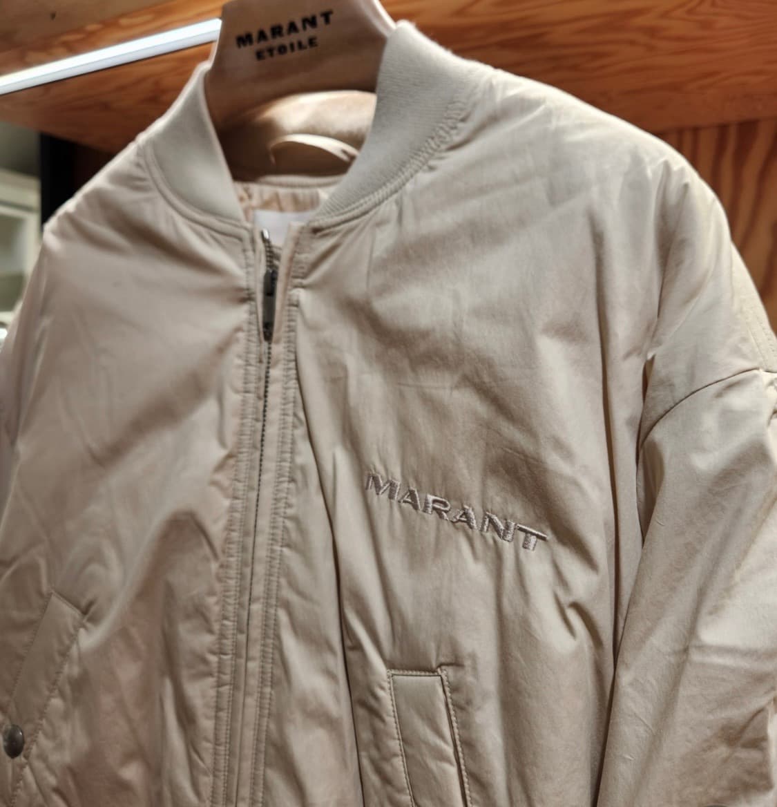 이자벨마랑 봄버 자켓 아이보리 34 새상품 상품이미지6