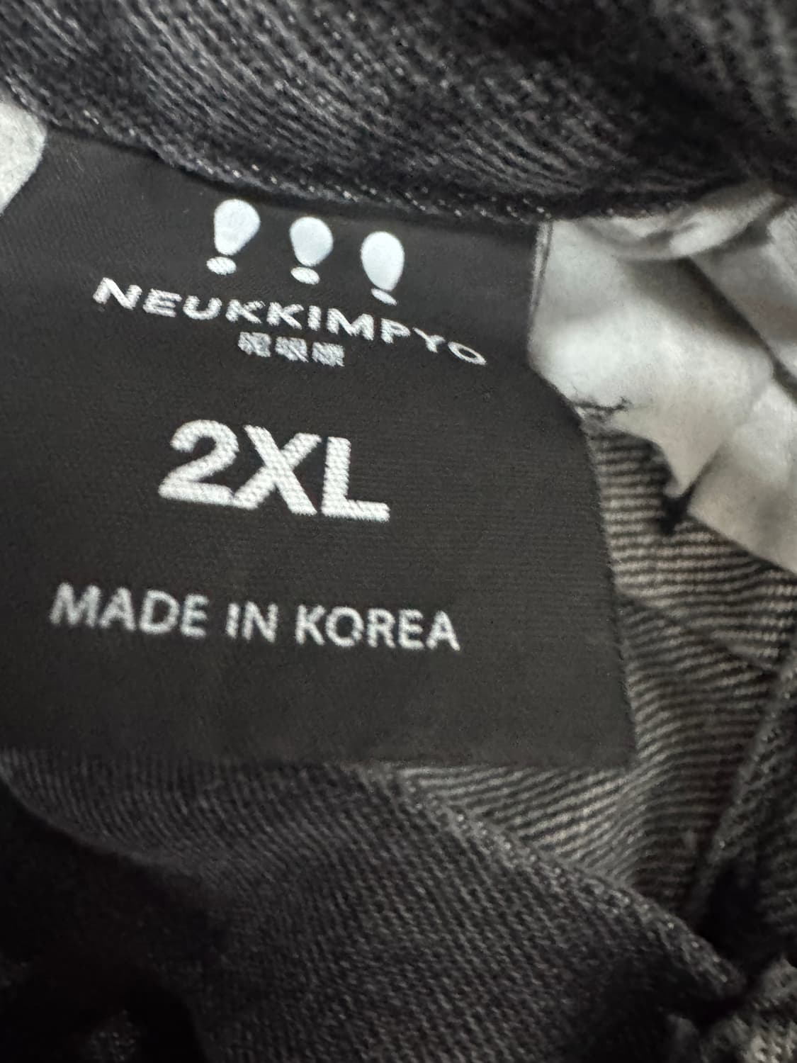 빈티지 흑청 데님 버뮤다 하프팬츠 상품이미지3