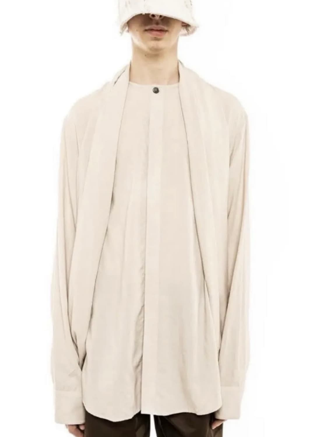 지용킴 22AW 드레이핑 셔츠 상품이미지2