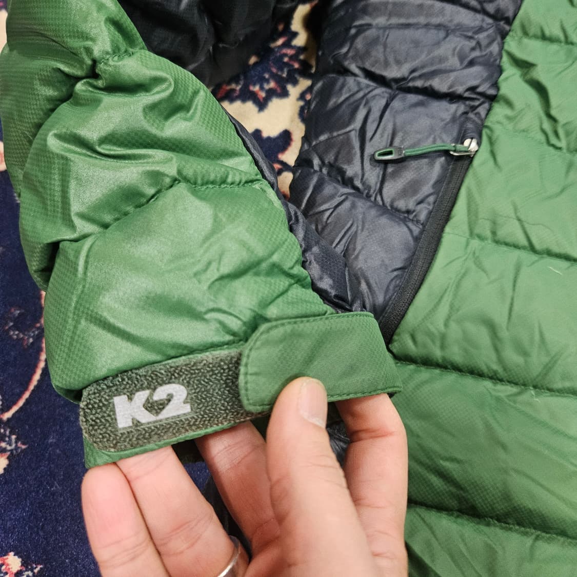 케이투(K2) ACT by K2 센터로고 거위털 경량패딩 100 상품이미지5