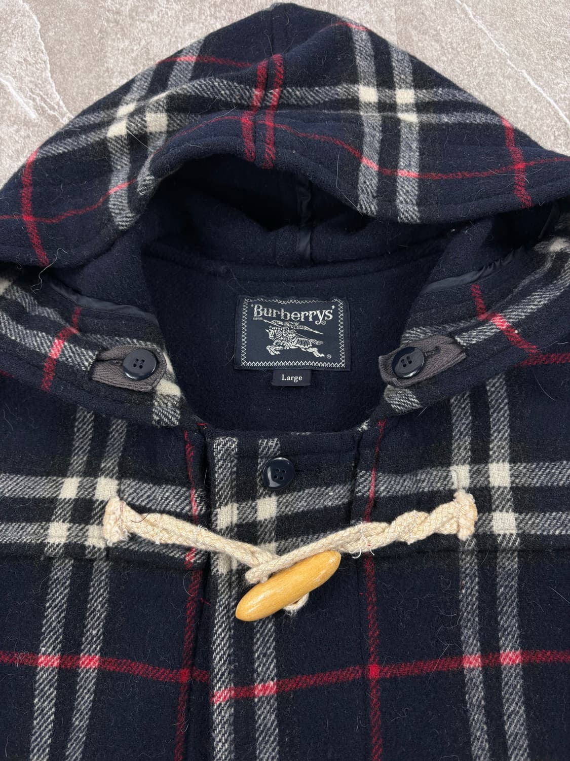 - Burberry Signature Check Duffle Coat   상품이미지2