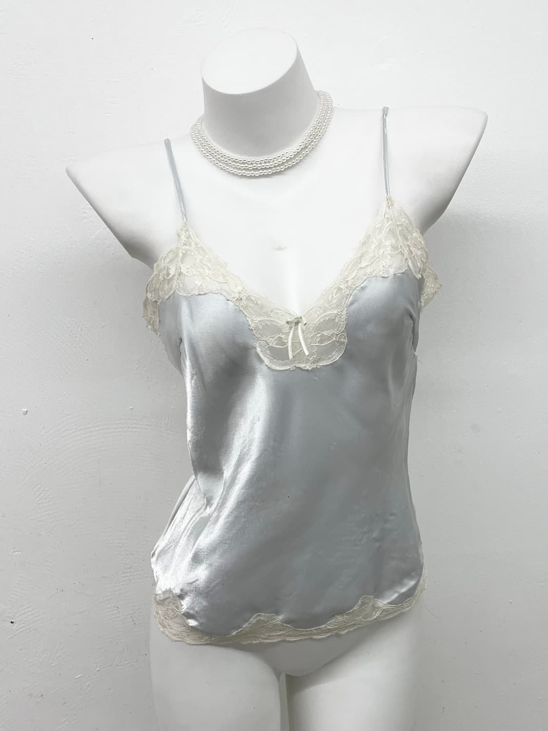 페어리 새틴 레이스 슬립 상품이미지1