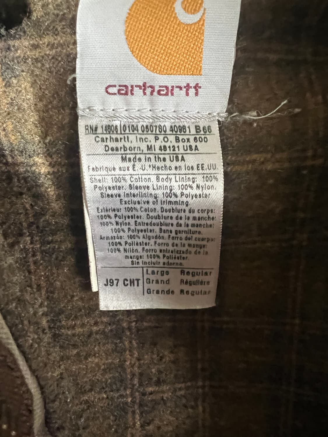 칼하트 디트로이트 J97 CHT 상품이미지3