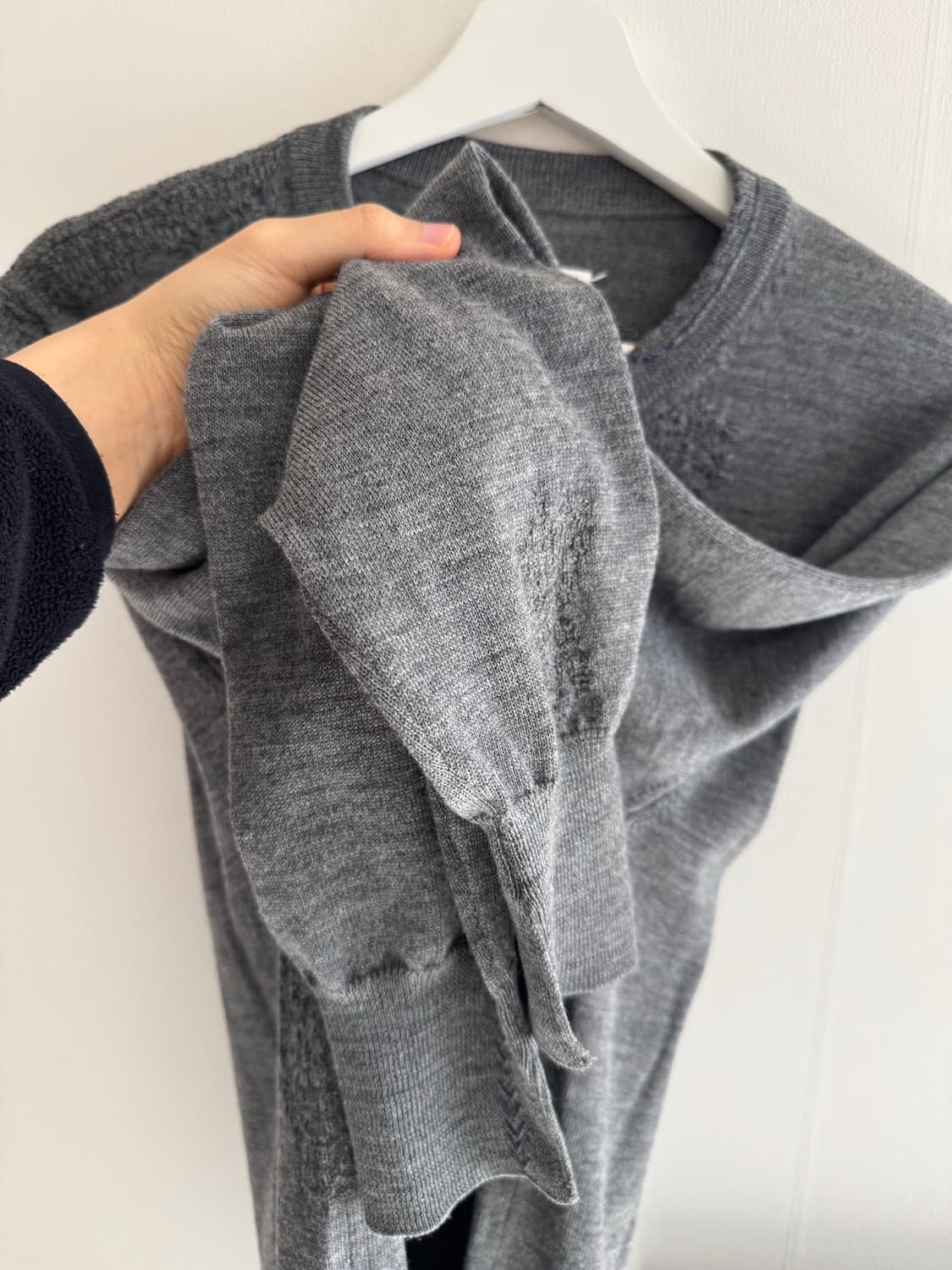 마르지엘라 디스 봉제 니트 상품이미지5