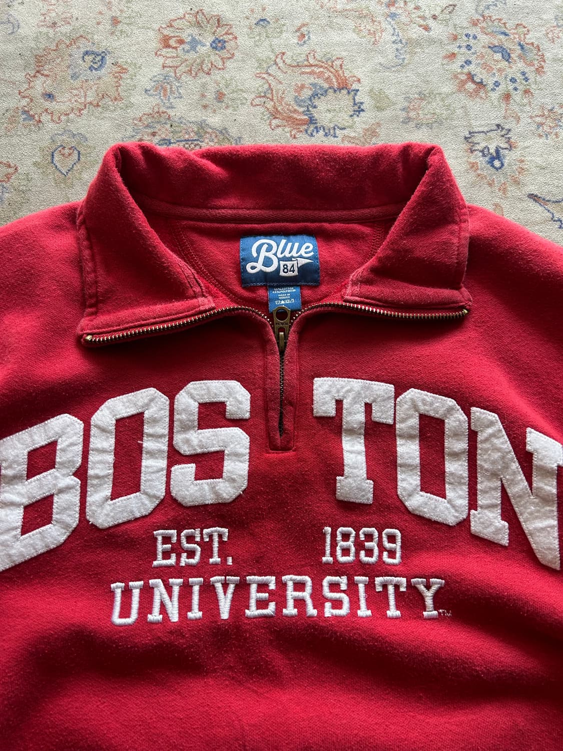 90,00‘s Boston university sweat 상품이미지2