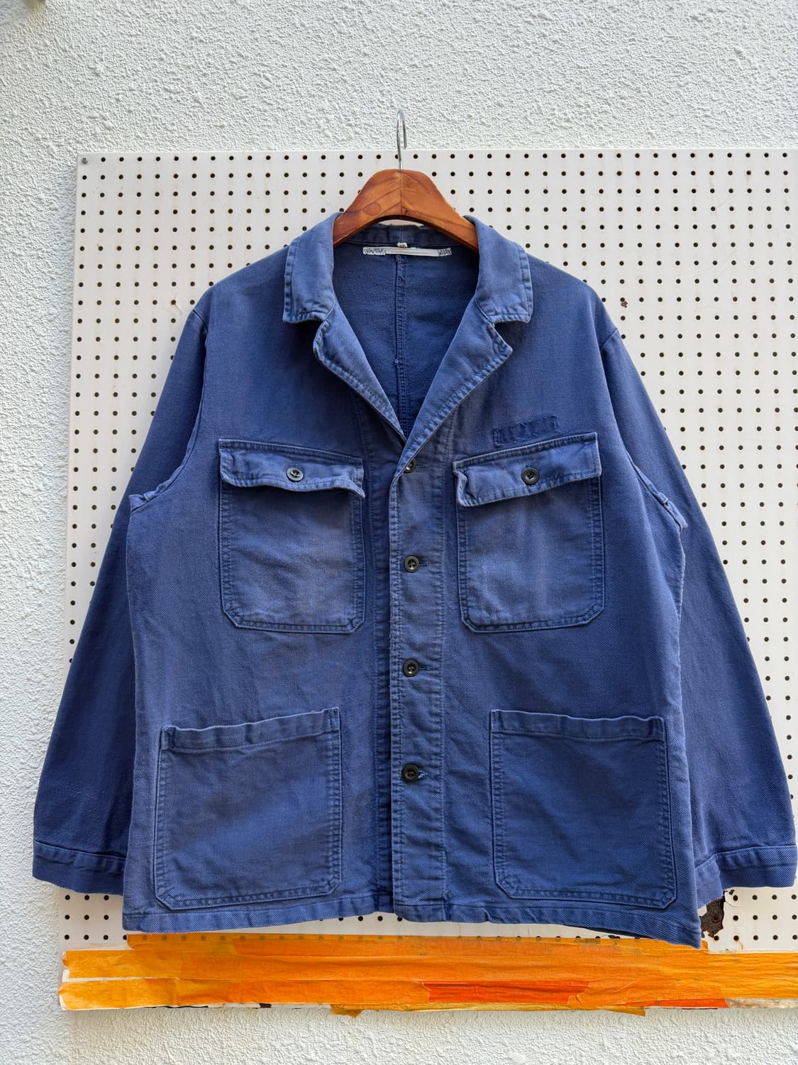 70s EURO MILITARY UTILITY 프렌치 밀리터리 워크자켓 상품이미지1