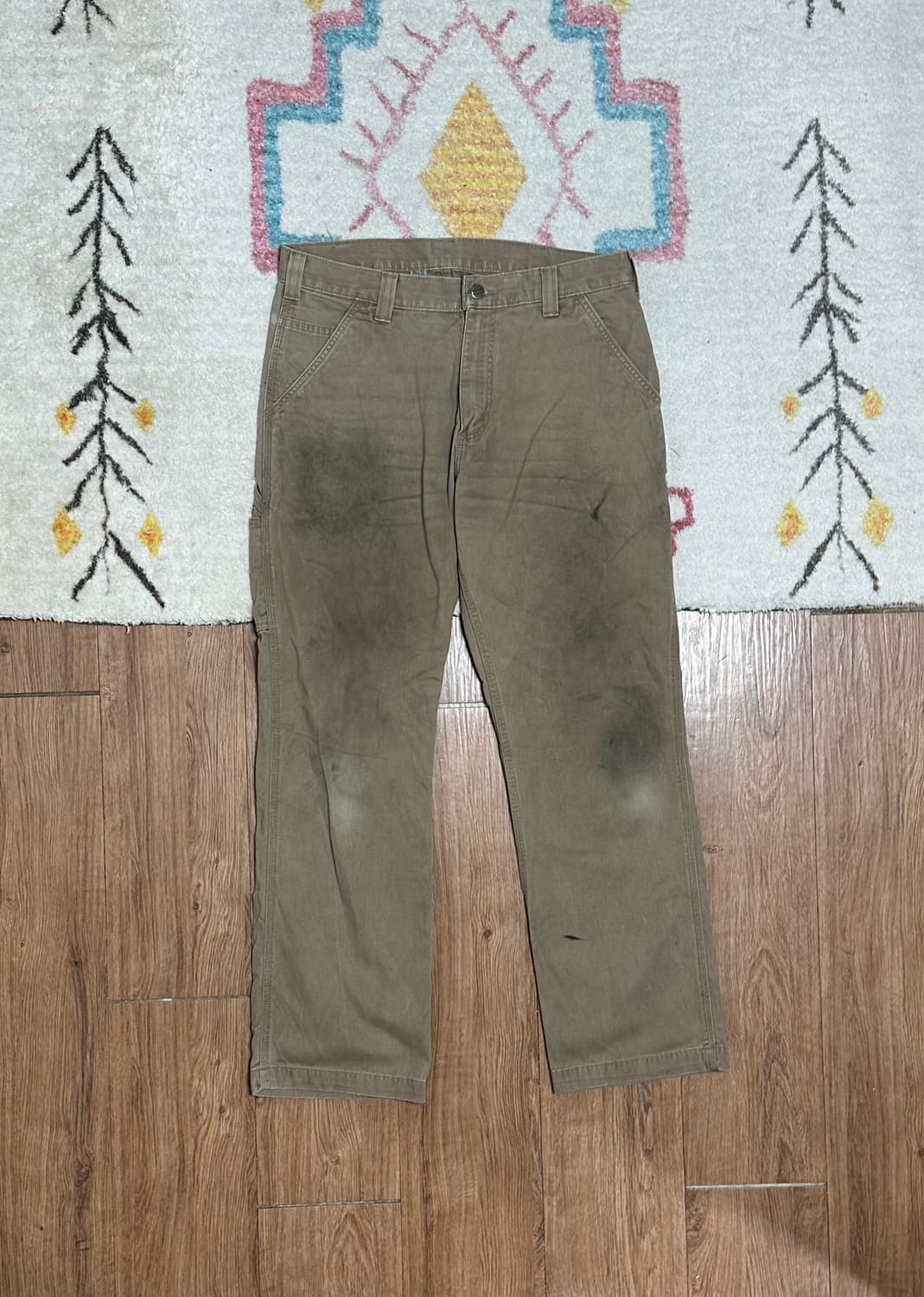 [칼하트] •Carhartt Carpenter Pants B324-DKH 상품이미지2
