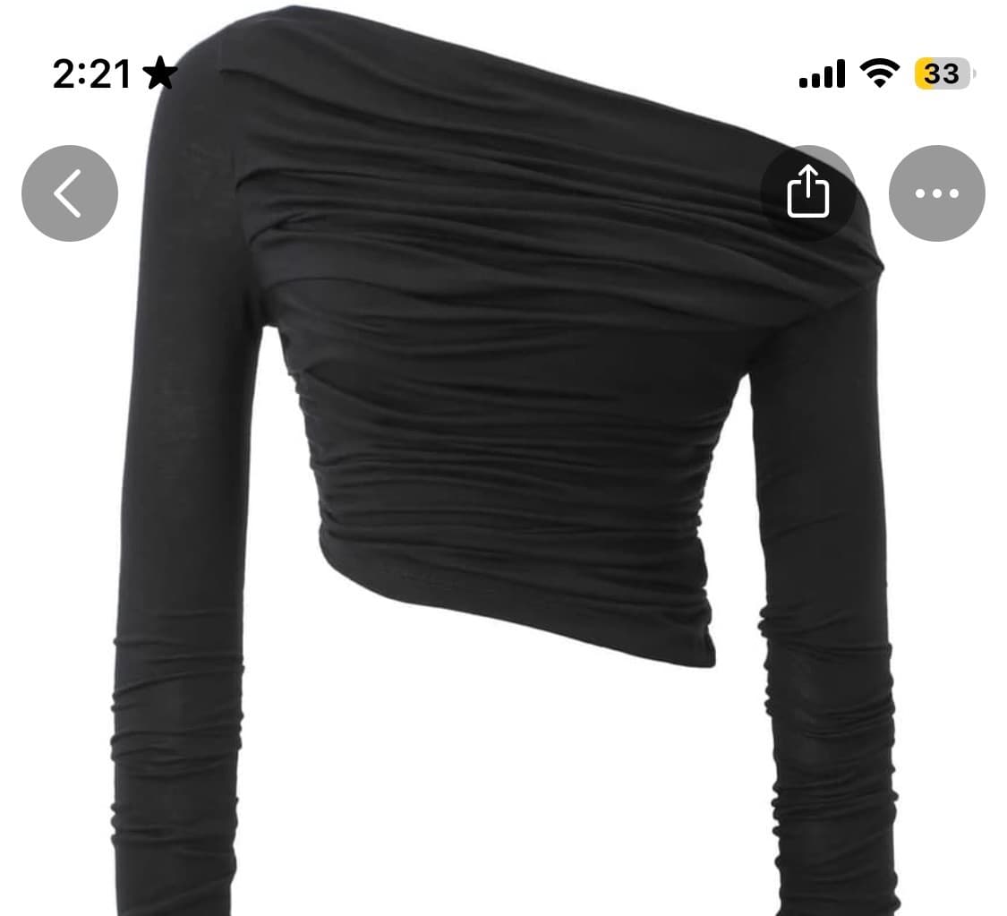 쓰리타임즈 드레이프탑 블랙, 화이트 상품이미지1