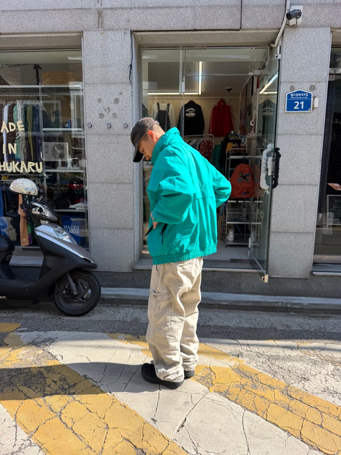 Columia whirlibird nylon jacket 상품이미지7