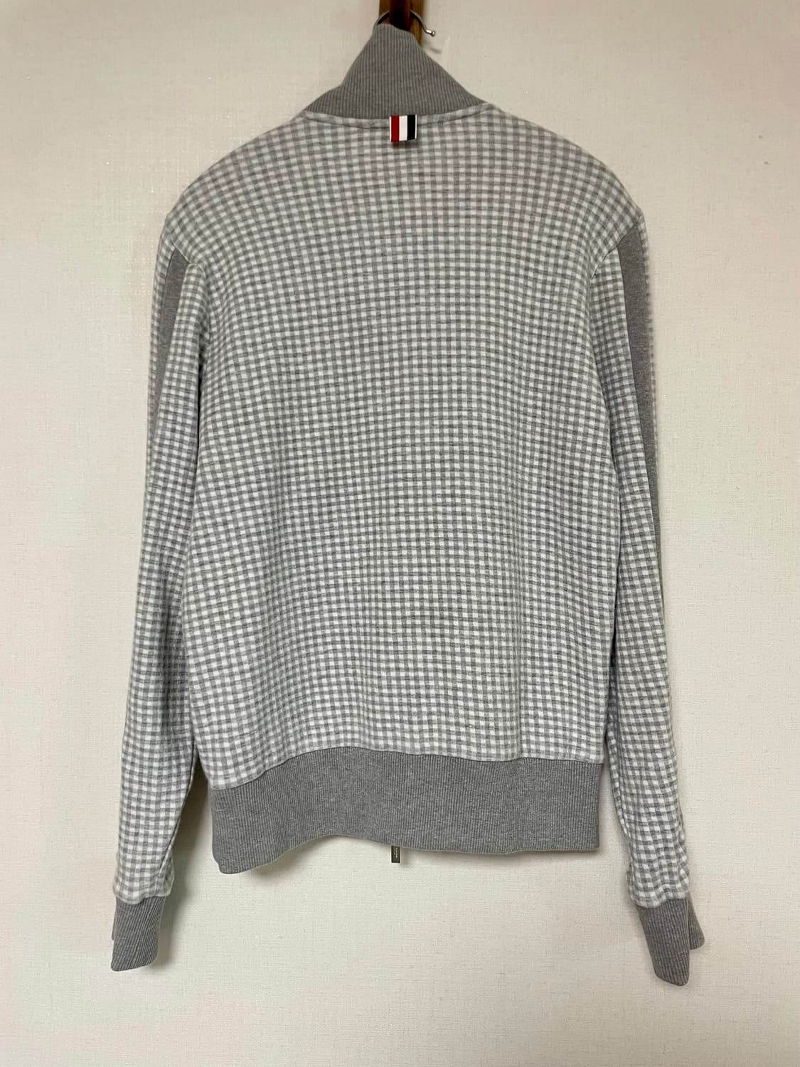 톰브라운 깅엄 체크 봄버 자켓 사이즈 2 정품 상품이미지3