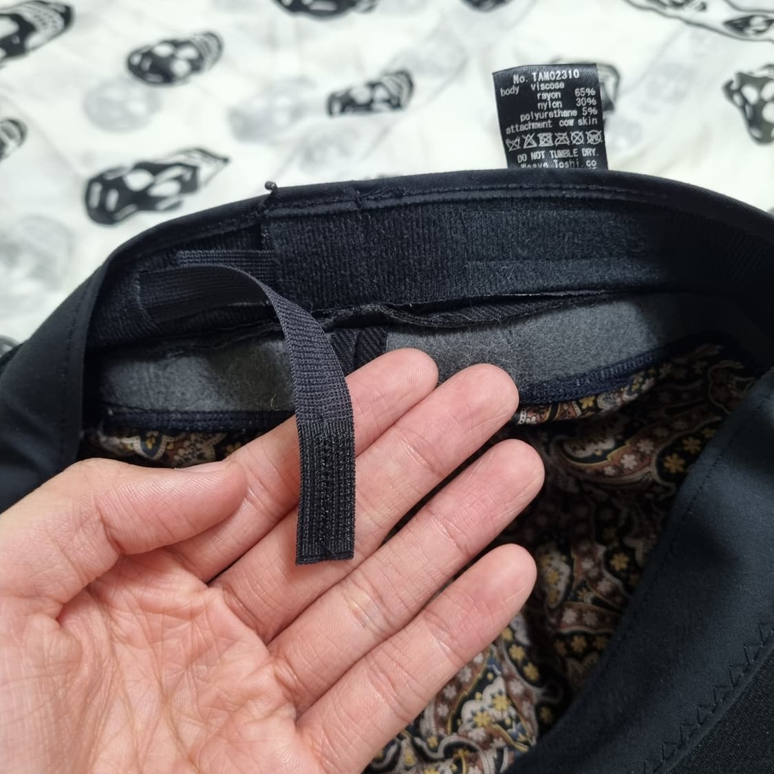 Ca4la 캐스캣 뉴스보이캡 블랙 상품이미지5