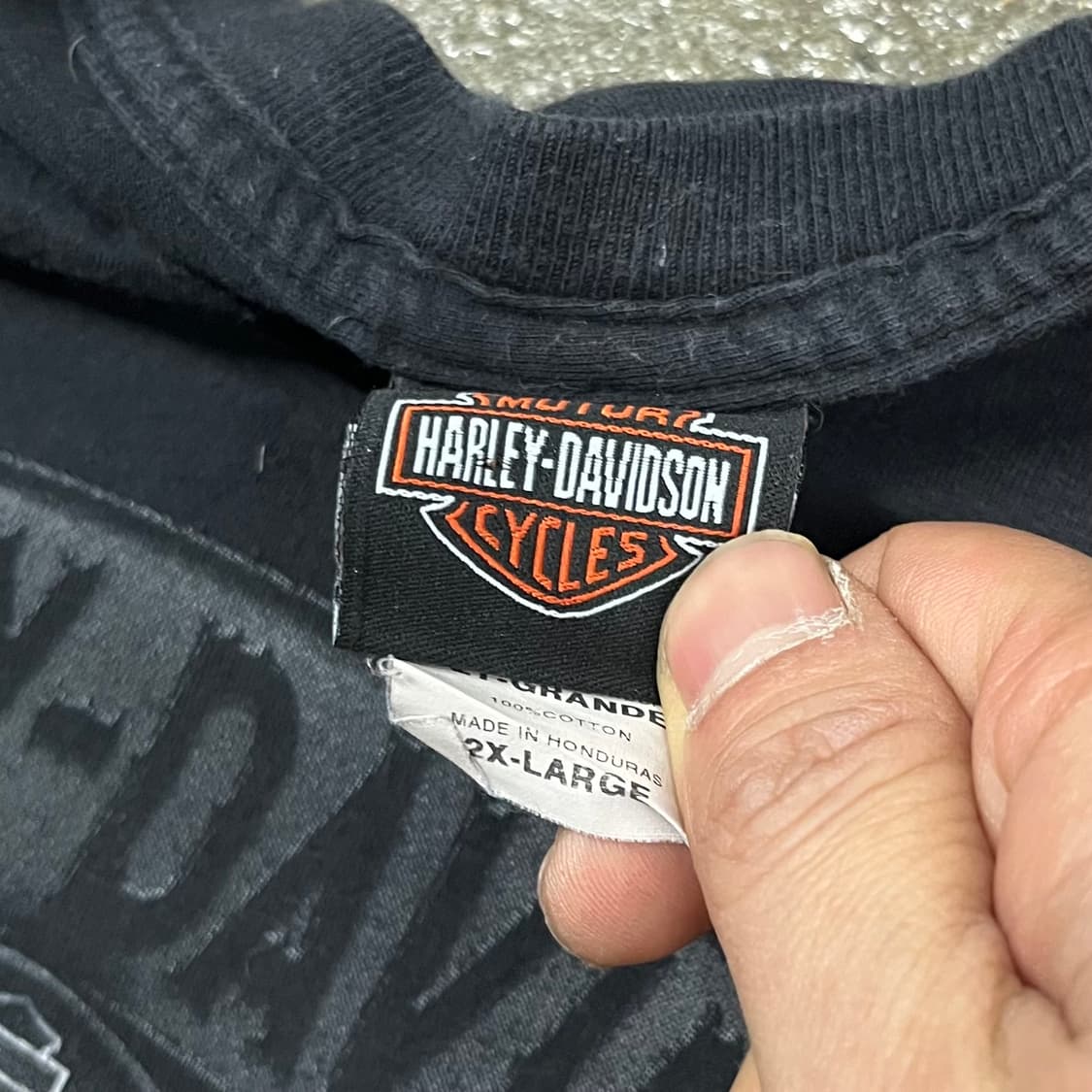 할리데이비슨 프린팅 티셔츠 (105) 상품이미지6