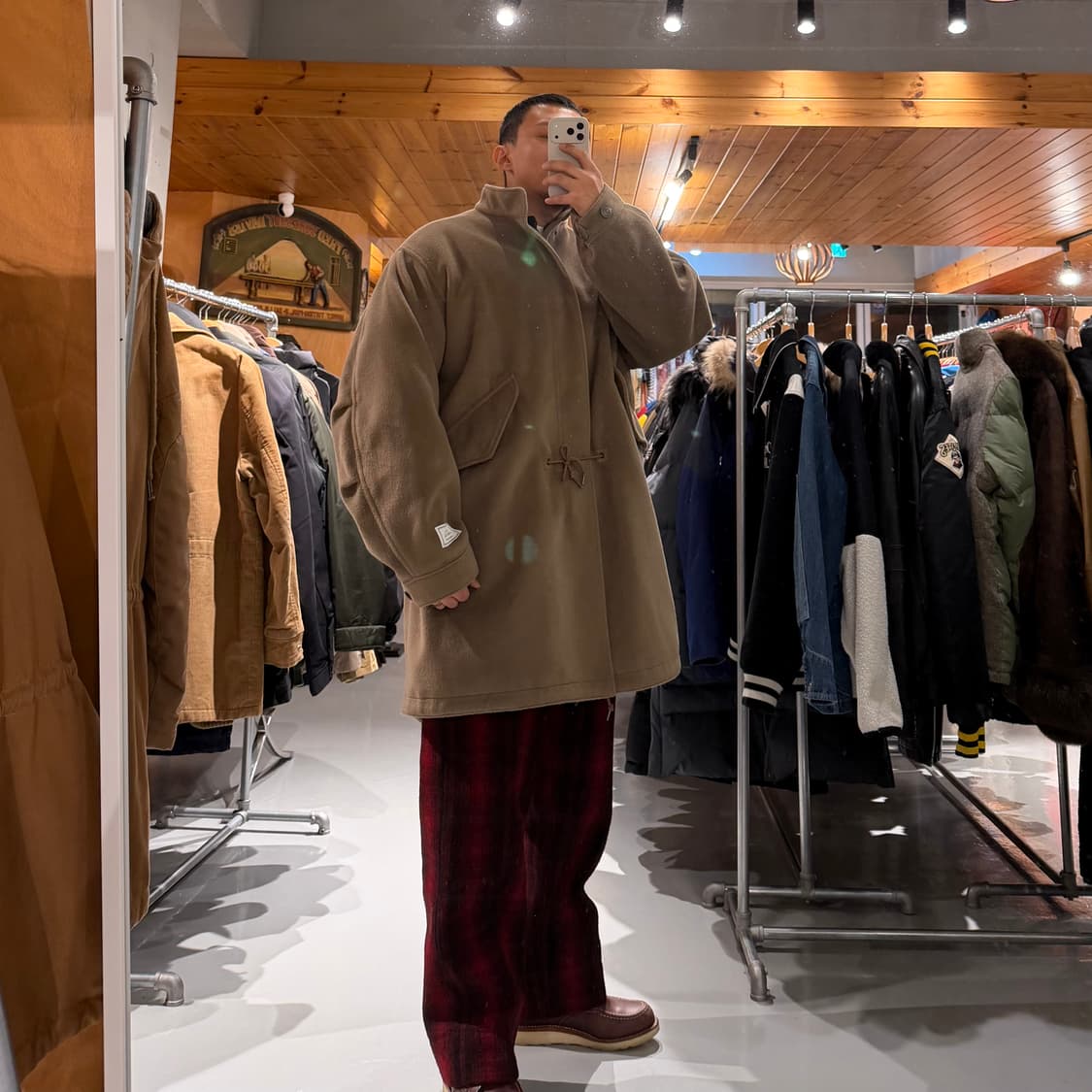 빔즈 B:MING 하이브리드 멜튼 울 m-65 피쉬테일 파카 L 105~ 상품이미지2