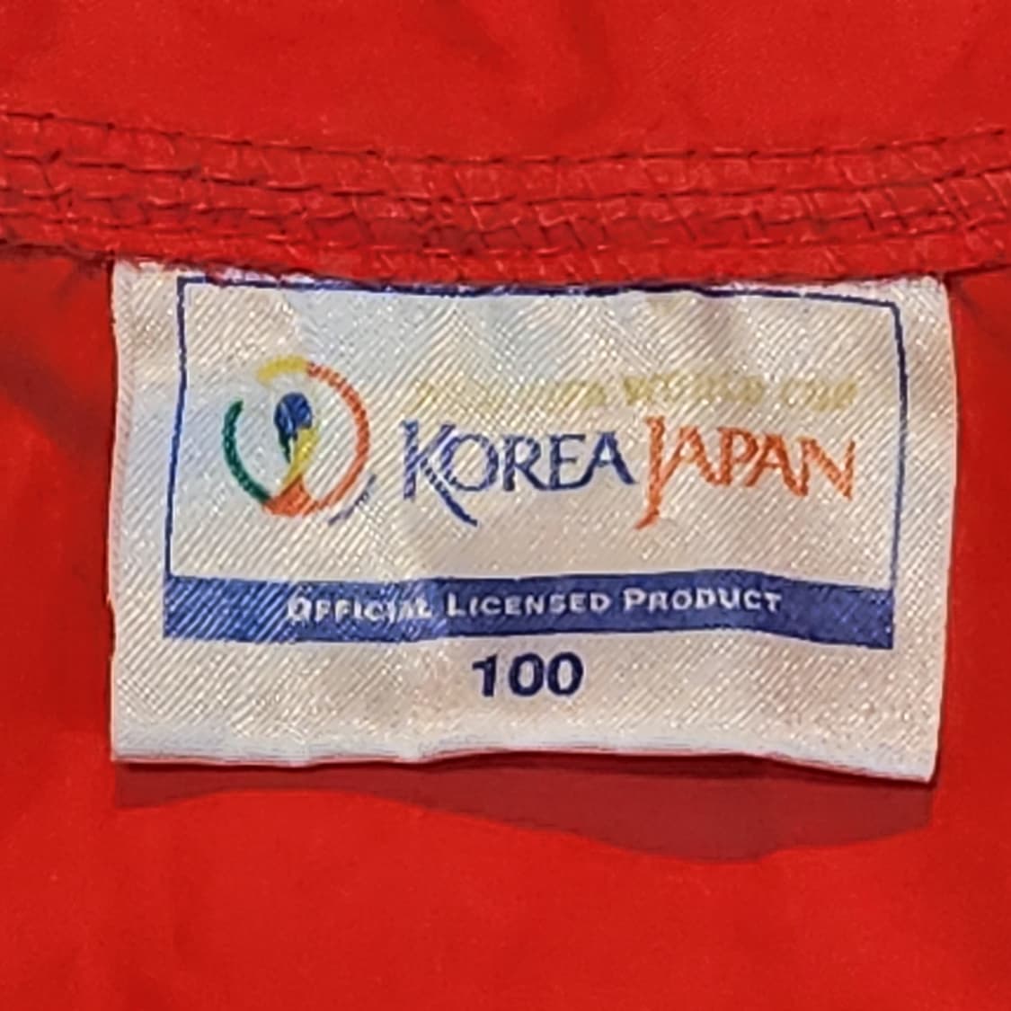 2002 월드컵 한국 국가대표 반팔 바람막이 상품이미지2