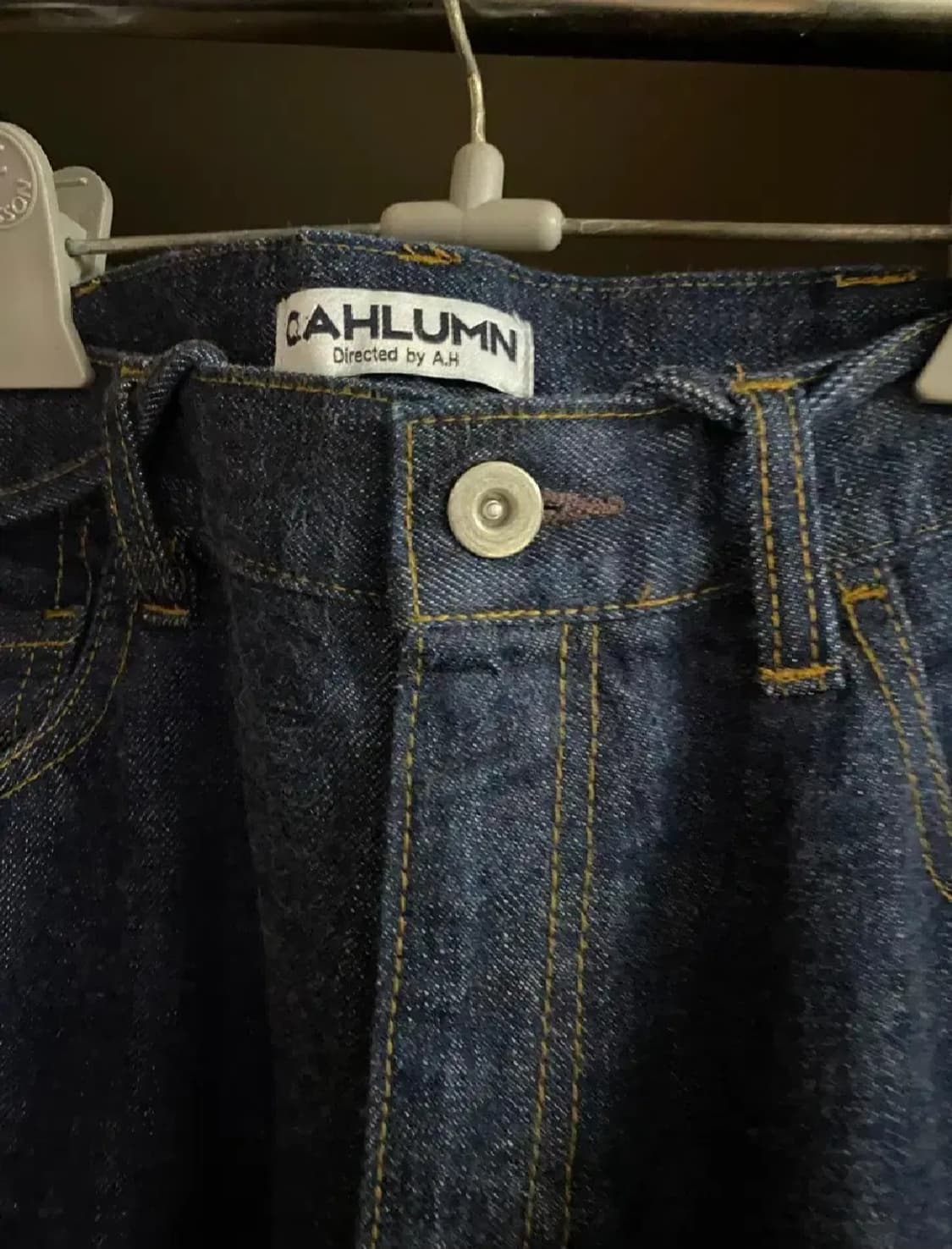 cahlumn 셀비지 배기 데님팬츠 m 상품이미지4