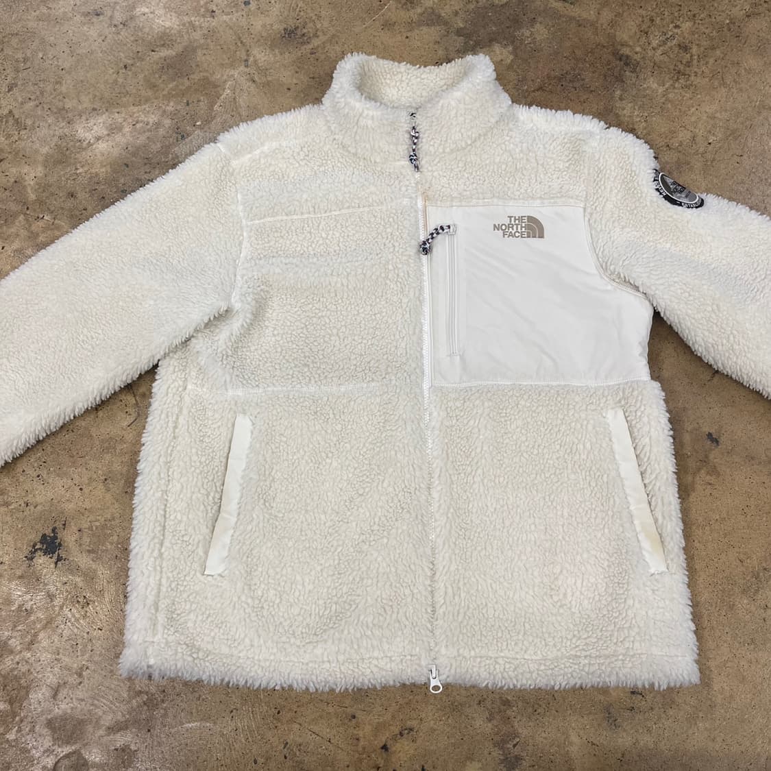 [정품/XL] 노스페이스 뽀글이 플리스 아이보리 b17 상품이미지2