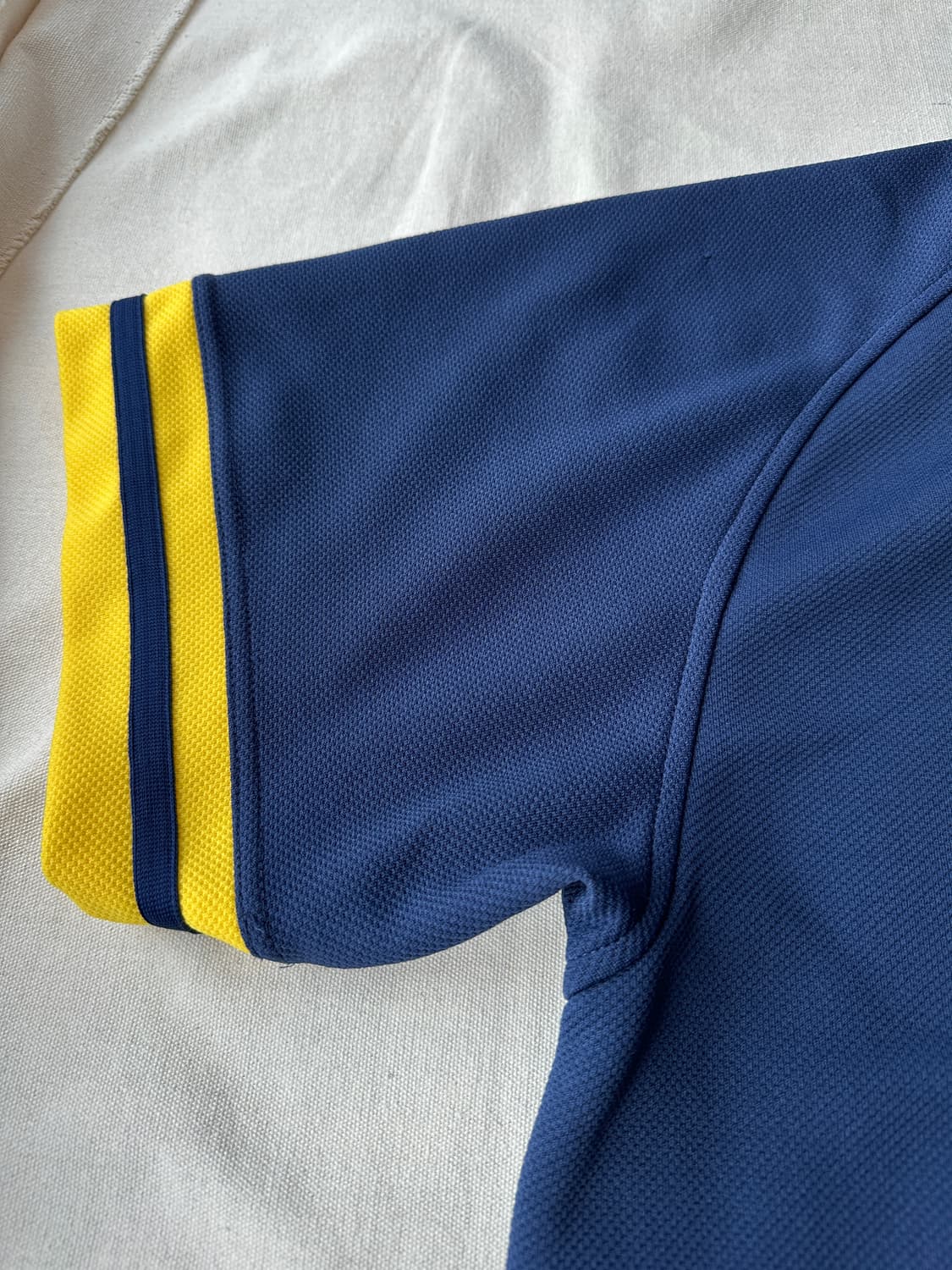 나이키 미시간 대학교 메이즈 앤 블루 웜업 반팔 셔츠 XL 상품이미지7