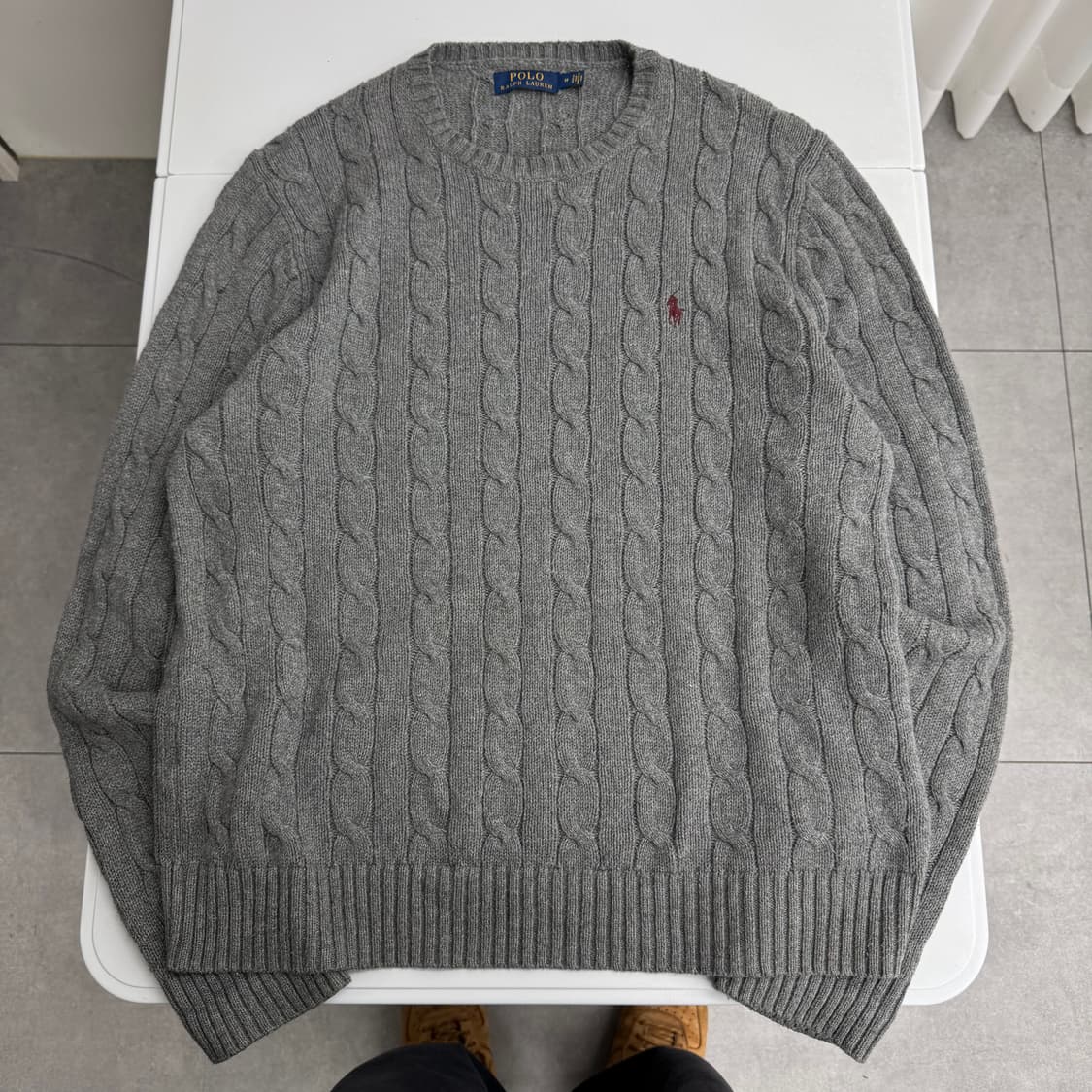 폴로 케이블 니트  상품이미지2