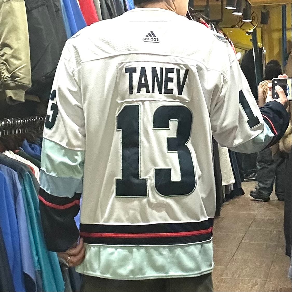 [HI] 아디다스 NHL 긴팔 하키티 화이트 상품이미지5