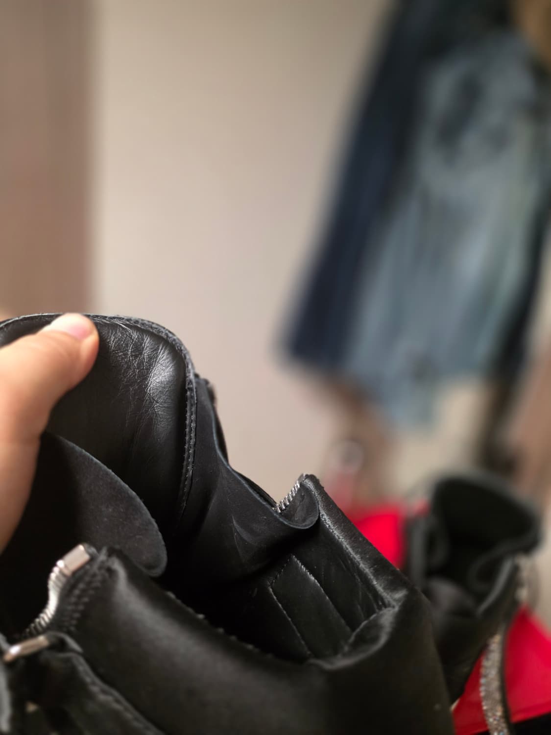 주세페 자노티(Giuseppe Zanotti) 새틴 비즈 하이탑
 상품이미지5