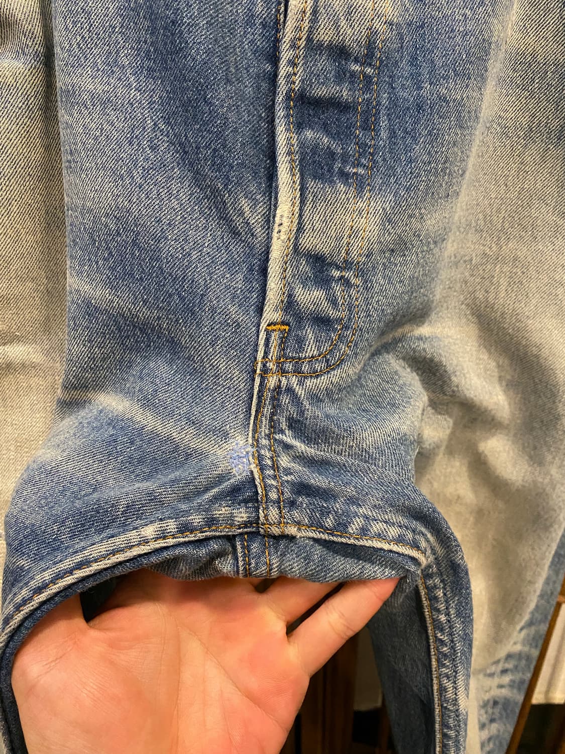 90S LEVI’S 501 USA 팬츠 35” 상품이미지5