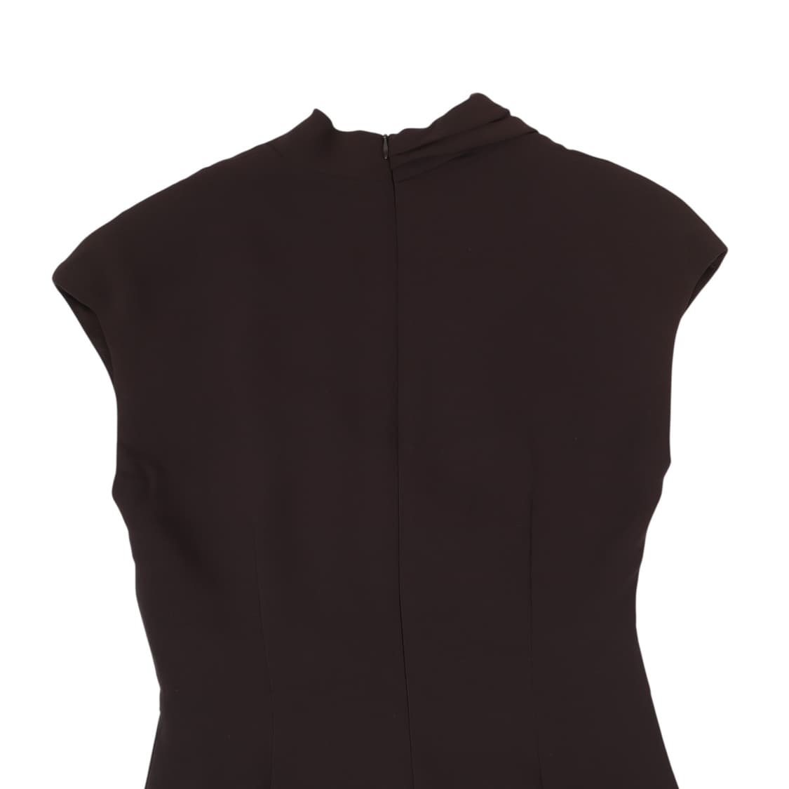 막스마라 브라운 슬리브리스 원피스 상품이미지5