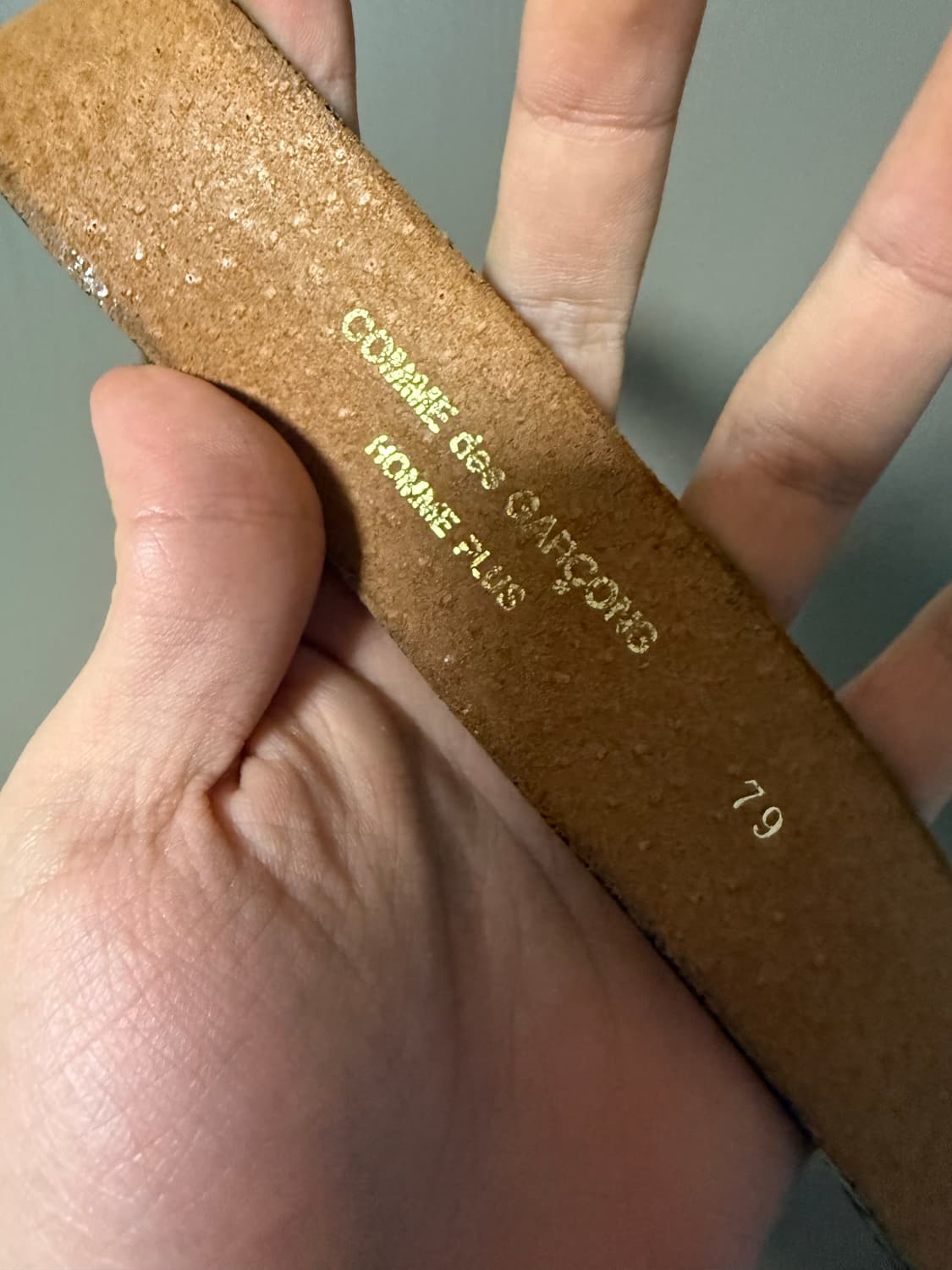 꼼데가르송 옴므플러스 벨트 상품이미지2