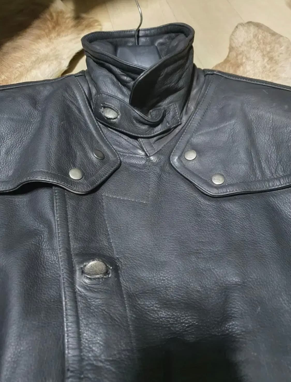 독일 폴리스 경찰 모토사이클 레더자켓 상품이미지3