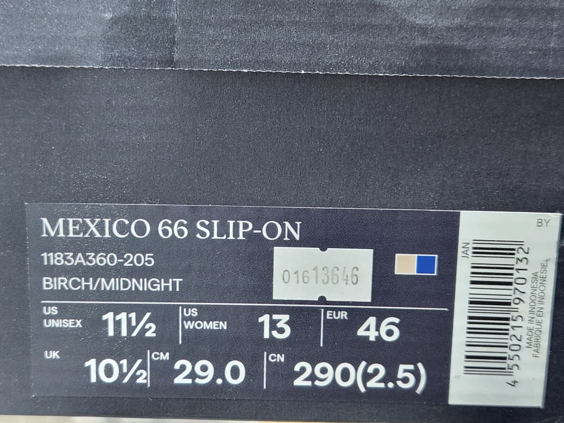 오니츠카타이거 멕시코 66 슬립온 버치 290 상품이미지4