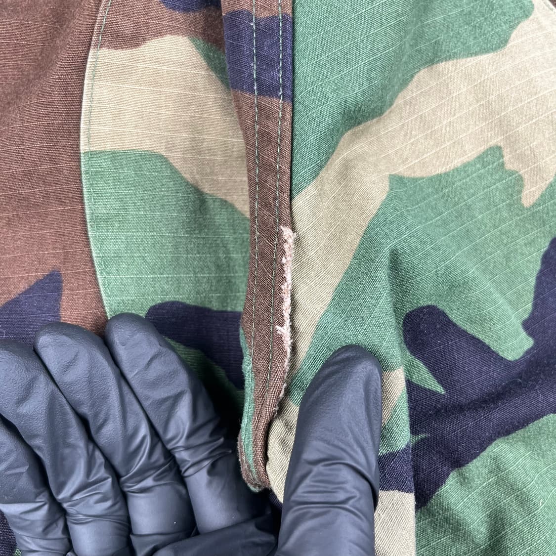 빈티지 Us army 립스탑 엑스트라 컷오프 카모 쇼츠 상품이미지7