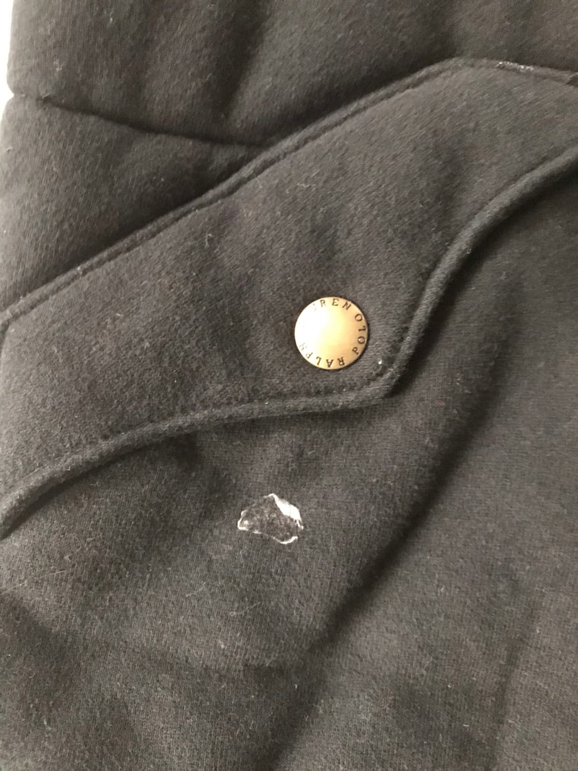 폴로 블랙 패딩조끼 상품이미지6