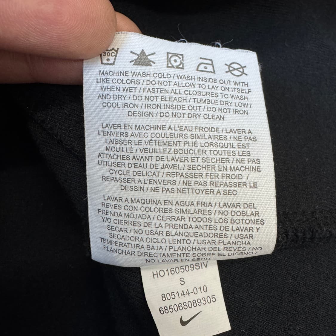 나이키 센트럴씨 드릴 테크팩 테크플리스 후드집업 블랙  [Price] 4 상품이미지7