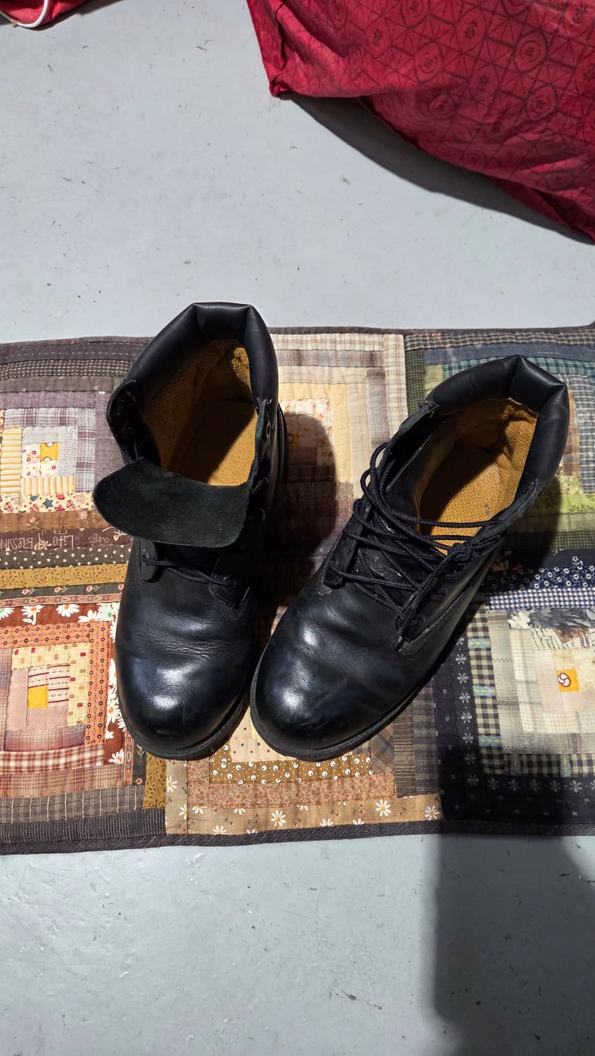 팀버랜드 6인치 워커 블랙 상품이미지1