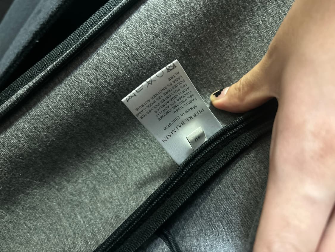 PIERRE BALMAIN DOBLE BREASTED PONCHO 상품이미지7