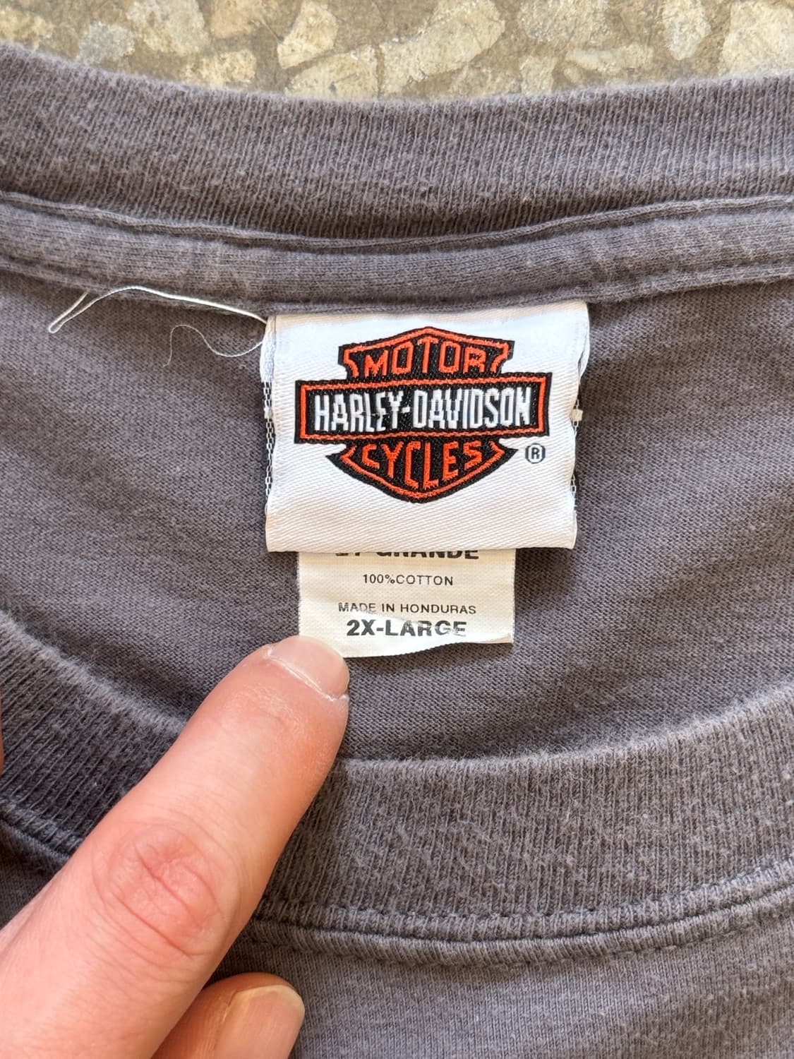 00s 할리 데이비슨 포켓 반팔 티셔츠(HT16) 상품이미지6